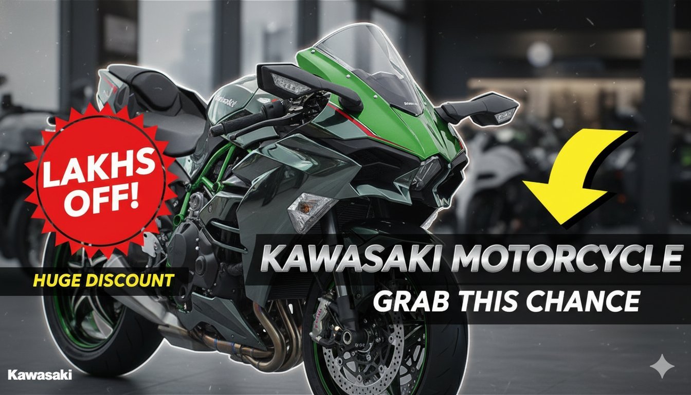 Kawasaki ZX-10R superbike with discount offer in India February 2026