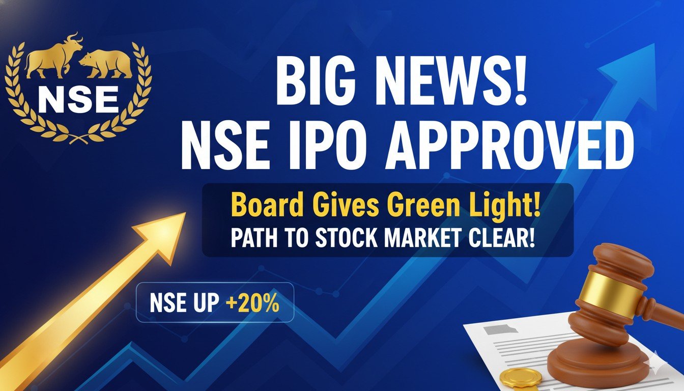 NSE मुख्यालय की इमारत जहां बोर्ड मीटिंग में आईपीओ मंजूरी दी गई