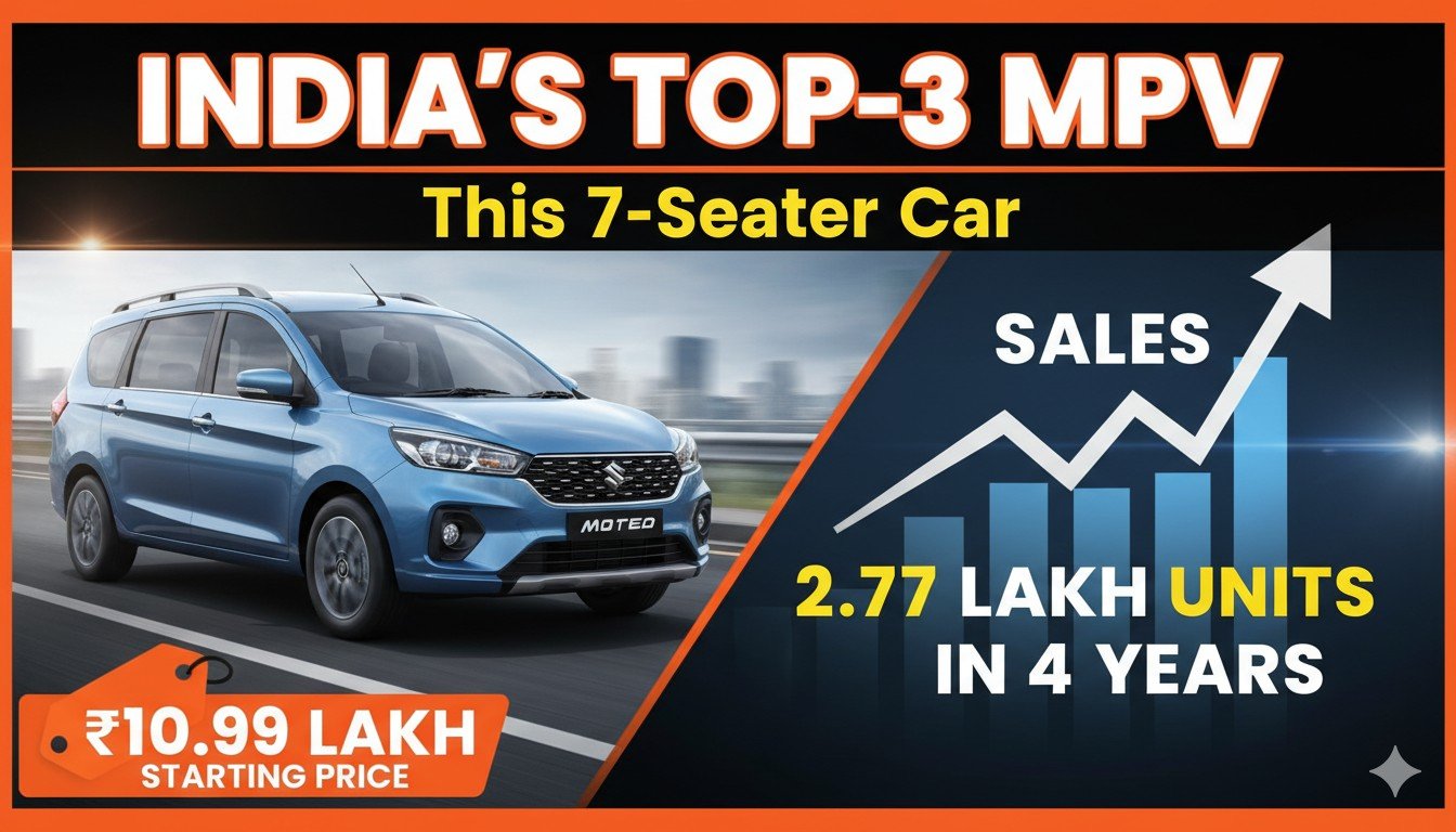 किआ कारेन्स 7-सीटर एमपीवी कार का फ्रंट व्यू, ग्रे कलर में पार्क की हुई, आधुनिक डिजाइन और LED हेडलाइट्स दिख रही